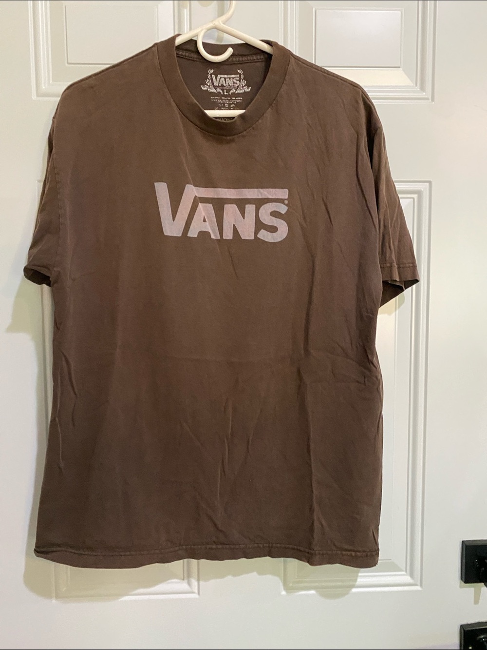 Vans Brown Short Sleeve Logo T-Shirt